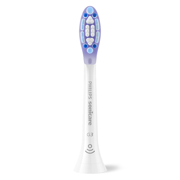 PHILIPS Sonicare G3 Premium Gum Care Standard zobu birstes uzgalis, 2gab, balts HX9052/87