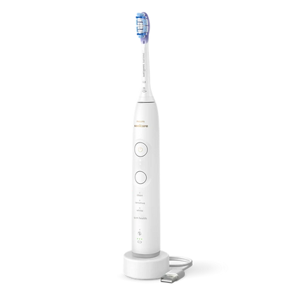 PHILIPS 7100 Sonic elektriskā zobu birste, balta HX7420/01