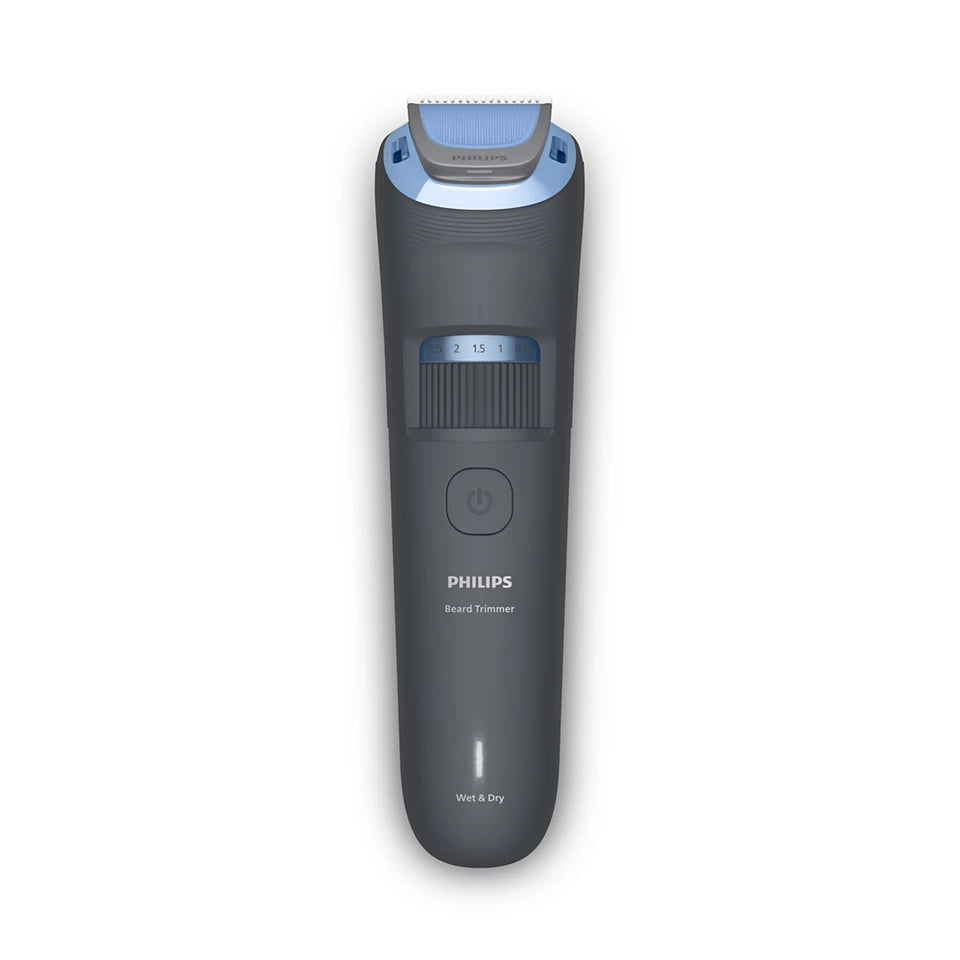 PHILIPS series 3000 bārdas trimmeris, pelēks ar zilu BT3617/15