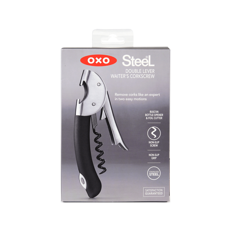 Korķviļķis OXO Double Lever Waiter's Corkscrew 3110200 - DomoTehnika