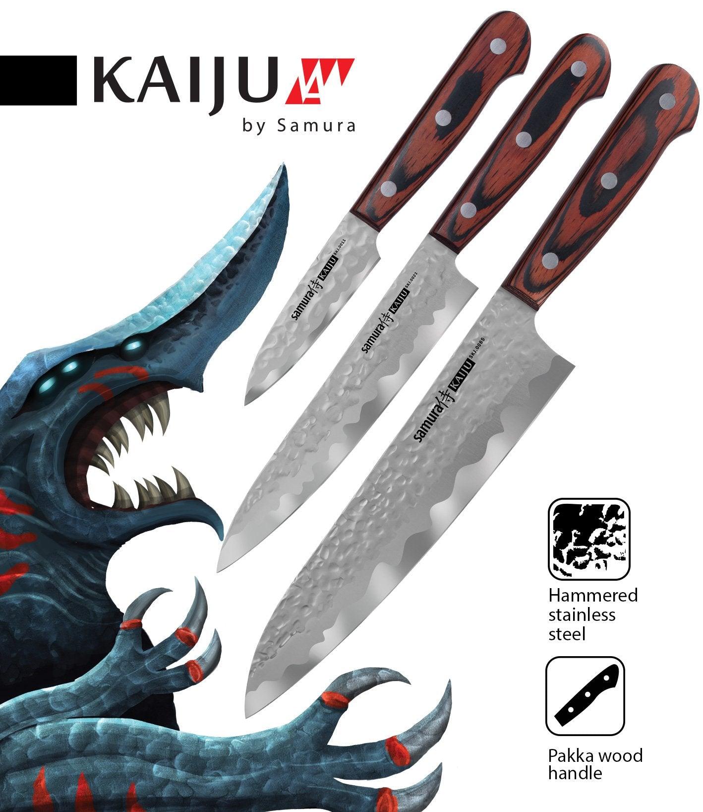 Nažu komplekts SAMURA KAIJU Set of 3 kitchen knives SKJ-0220 - DomoTehnika