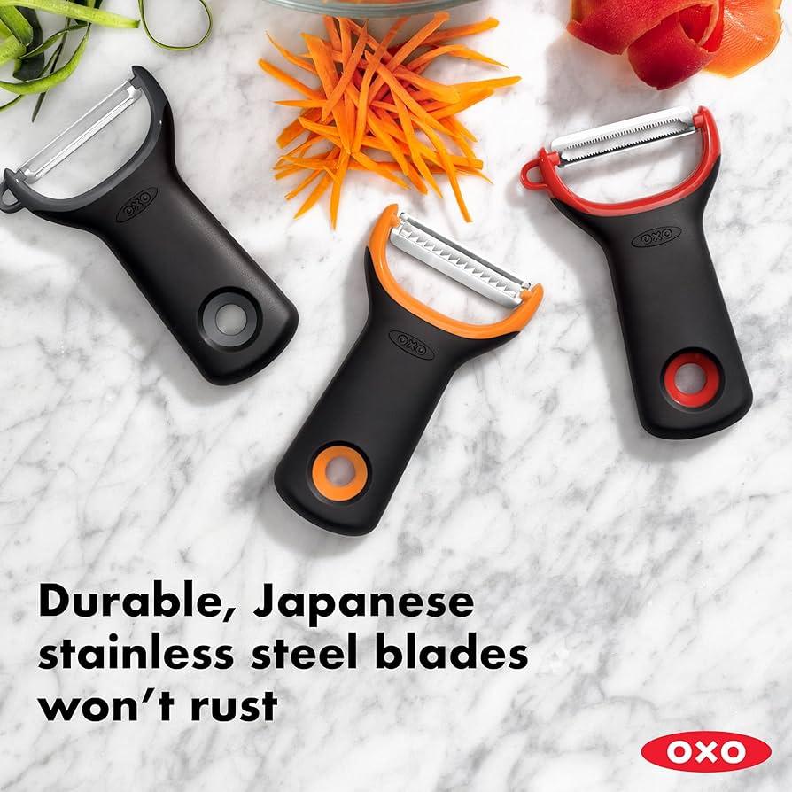 Овощечистка OXO, набор из 3 предметов для чистки овощей 11244100