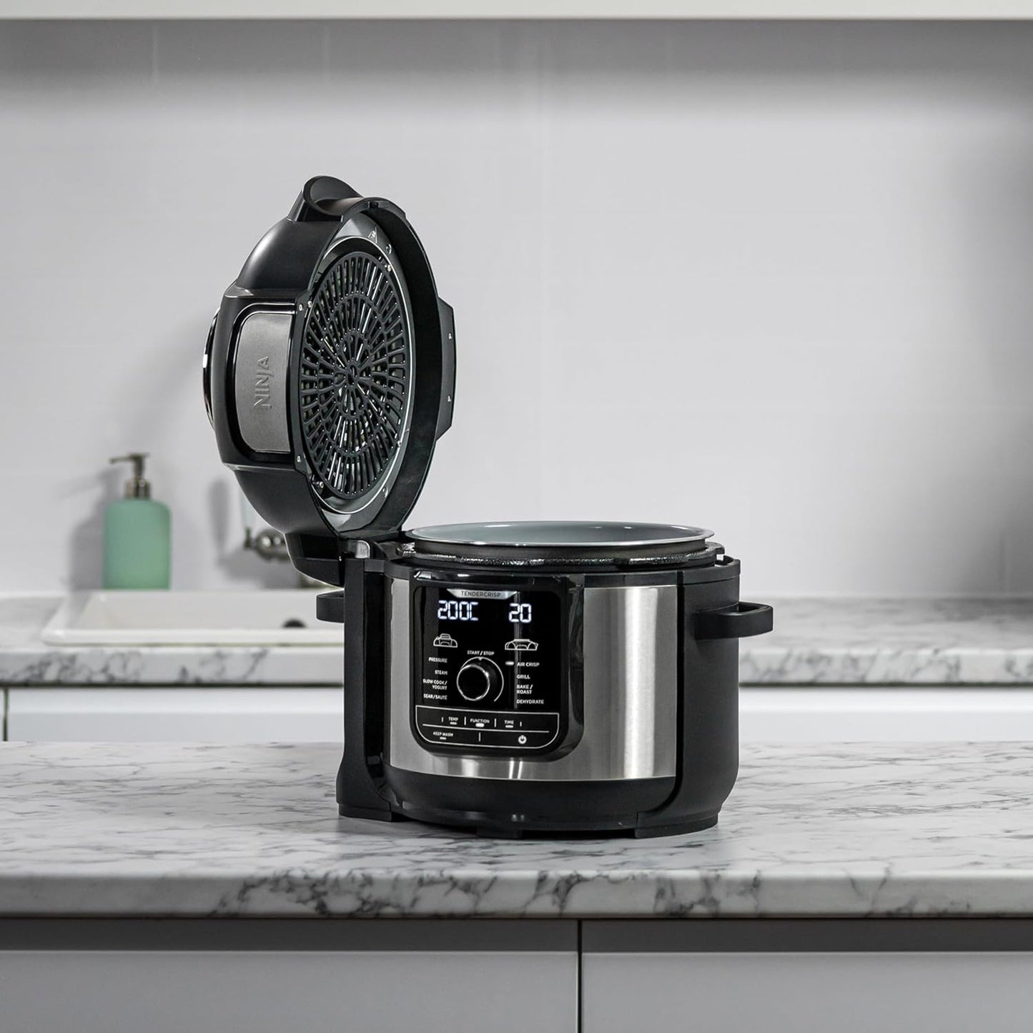 Ninja multivārāmais katls Foodi Max, 7.5l, 1760 W, melna sudraba OP500EU