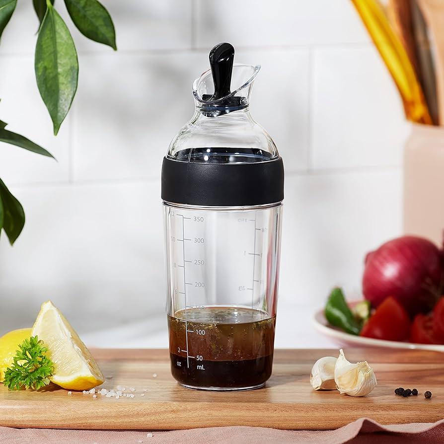 Garšvielu trauki OXO Salad Dressing Shaker -350mL - Black 1188500 - DomoTehnika
