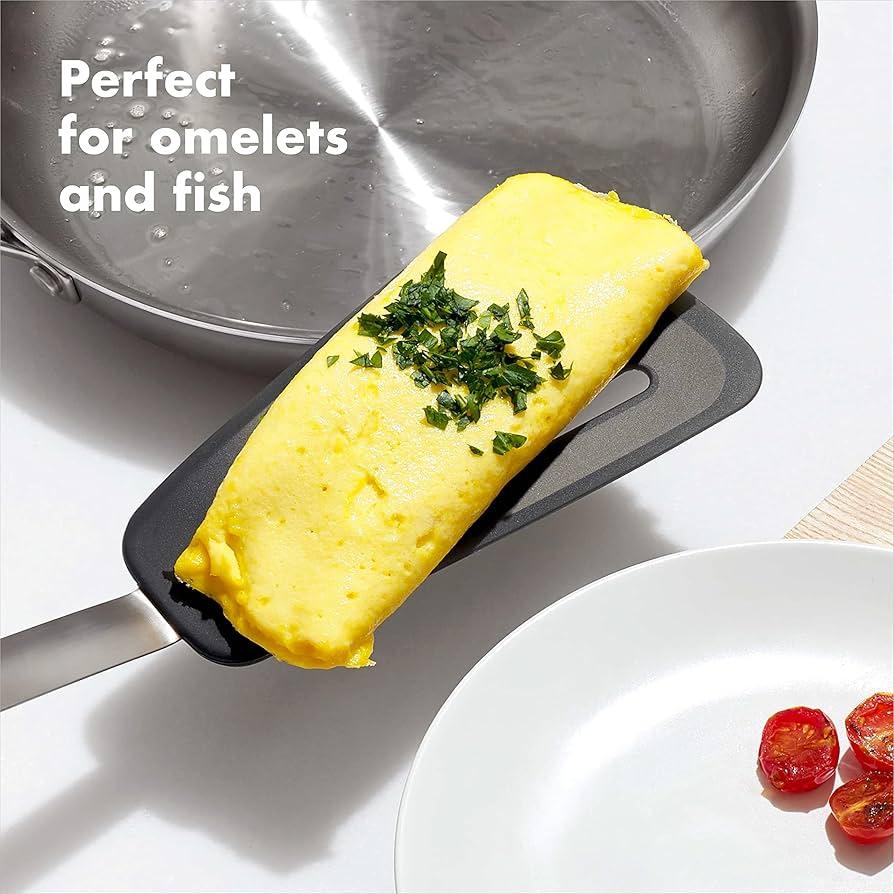 Lāpstiņa OXO Silicone Flexible Omelette Turner 1071532 - DomoTehnika