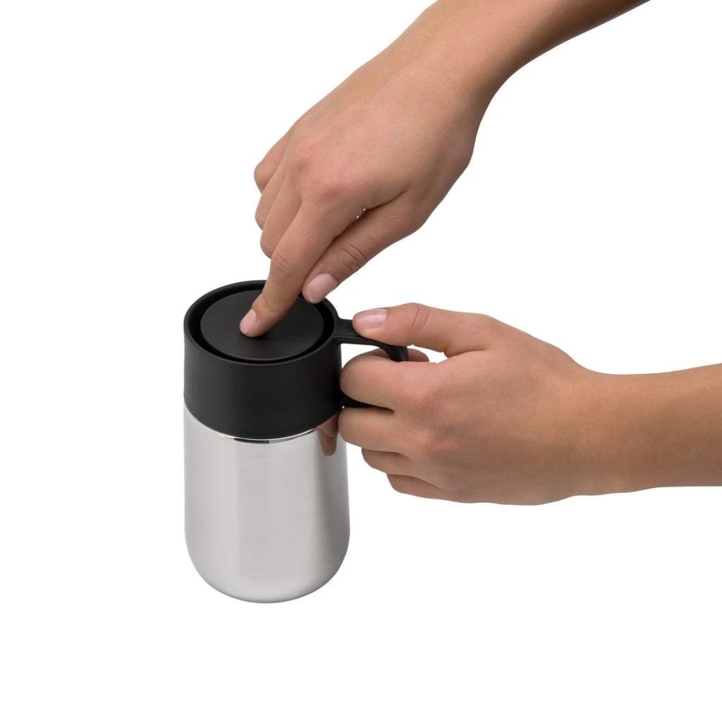 Termokrūze WMF Travel vacuum mug WMF Impluse, stainless steel,0.3 L 06.9063.6040 - DomoTehnika