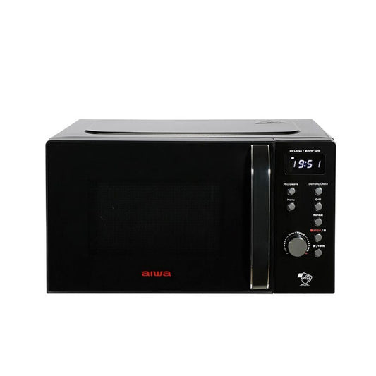 AIWA digitālā mikroviļņu krāsns ar grilu, 700W, melna AMW-202DG/BK