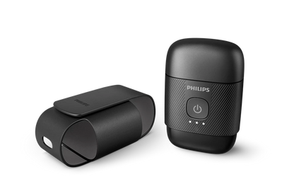 PHILIPS Shaver Series 5000 Compact elektriskais skuveklis mitrai un sausai skūšanai, melns S591/05