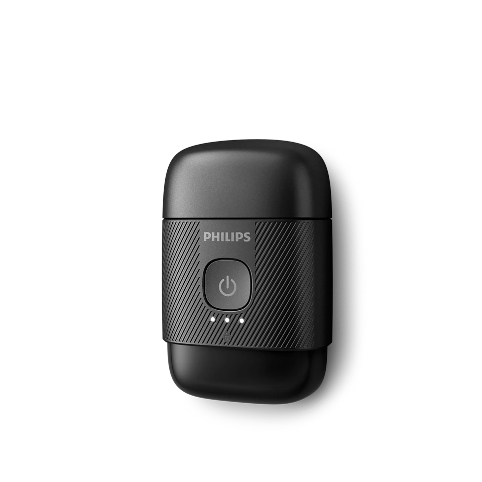 PHILIPS Shaver Series 5000 Compact elektriskais skuveklis mitrai un sausai skūšanai, melns S591/05