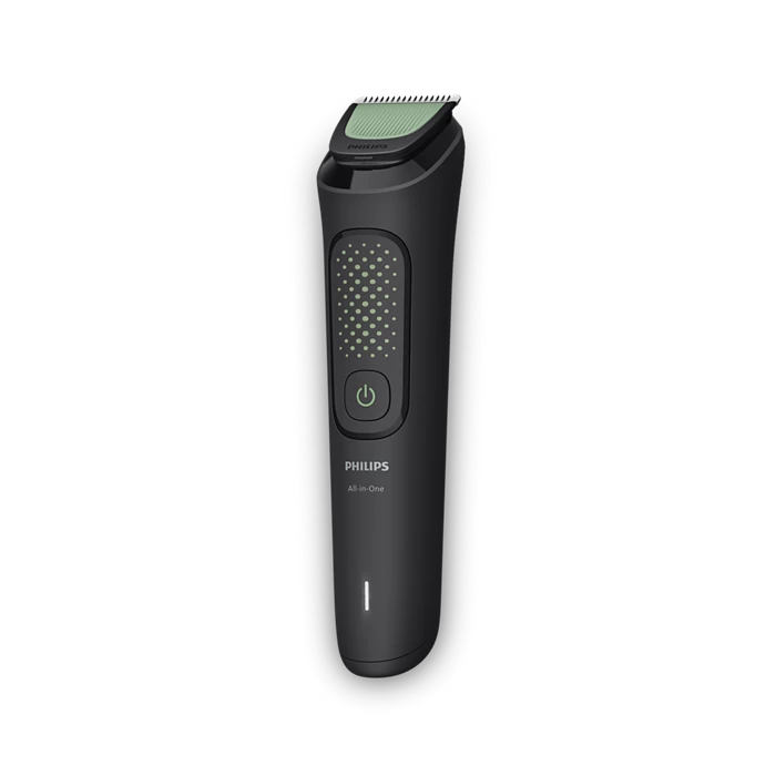 PHILIPS Multigroom series 3000 trimmeris (9-in-1), melns ar zaļu MG3945/15