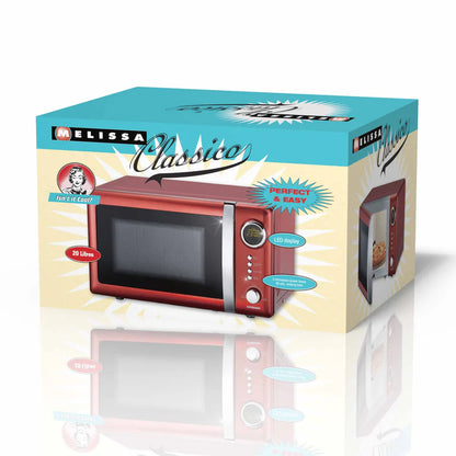 Melissa mikroviļņu krāsns, 700W, 20L, sarkana 16330109