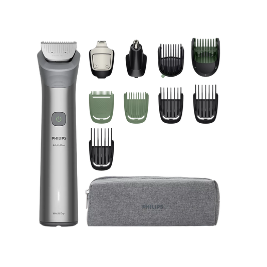 PHILIPS Multigroom series 5000 All-in-one trimmeris sejai, matiem un ķermenim, pelēks MG5941/15
