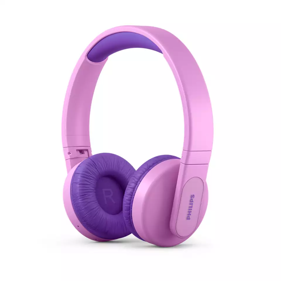PHILIPS on-ear austiņas ar Bluetooth bērniem, rozā TAK4206PK/00