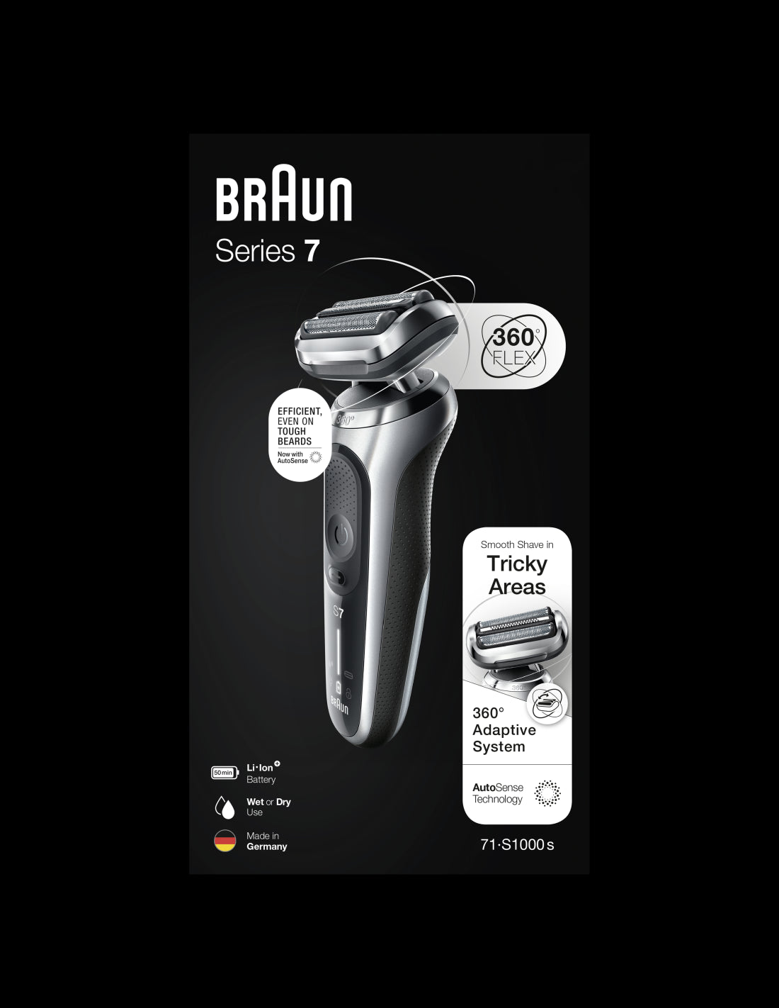 Бритва BRAUN 71-S1000s