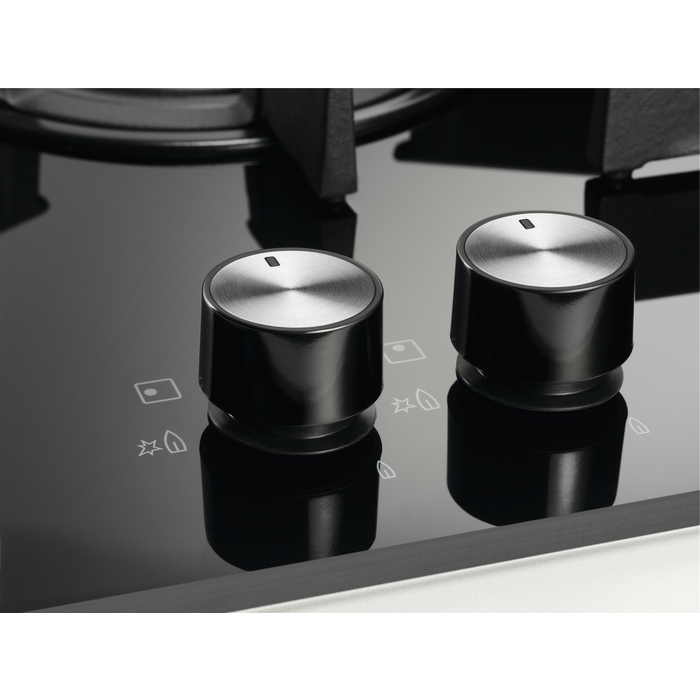 Electrolux stikla gāzes plīts virsma, iebūv., 60cm KGG6456K