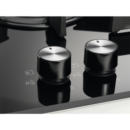 Electrolux stikla gāzes plīts virsma, iebūv., 60cm KGG6456K