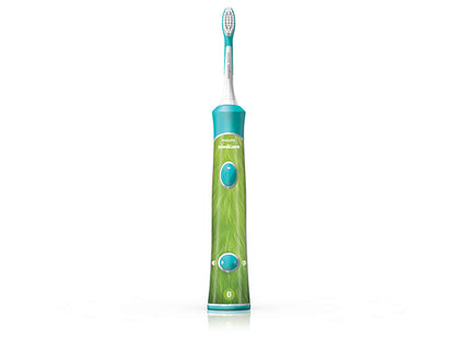Sonicare zobu birste bērniem 3+ ar bluetooth un 8 maināmiem  dizainiem, zils HX6322/04