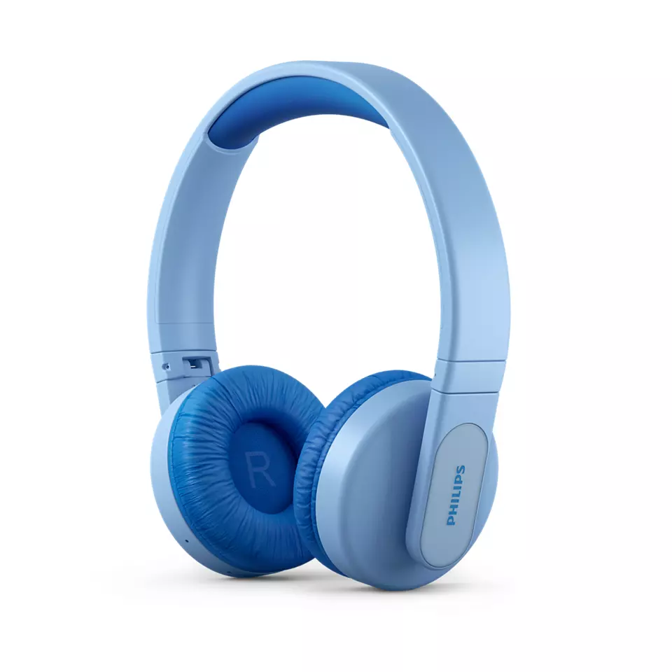 PHILIPS on-ear austiņas ar Bluetooth bērniem, zilas TAK4206BL/00