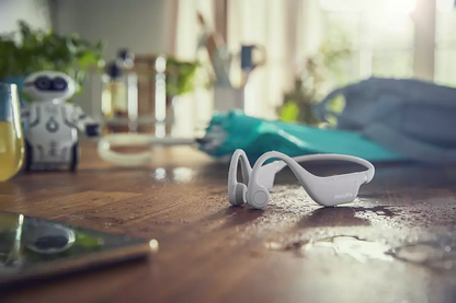 PHILIPS austiņas ar Bluetooth ar stīpu bērniem, baltas TAK4607GY/00