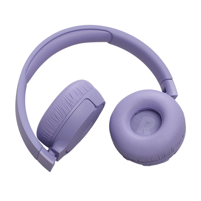 JBL on-ear bezvadu austiņas ar trokšņu  slāpēšanu, violetas JBLT670NCPUR