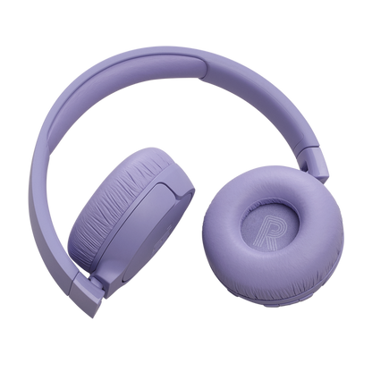 JBL on-ear bezvadu austiņas ar trokšņu  slāpēšanu, violetas JBLT670NCPUR