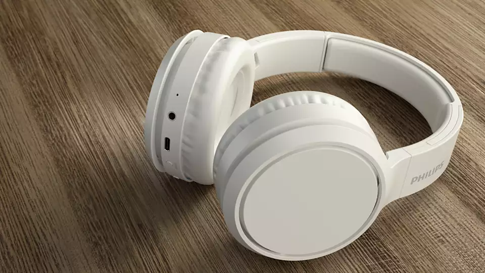 PHILIPS On-Ear austiņas ar Bluetooth, baltas TAH5205WT/00