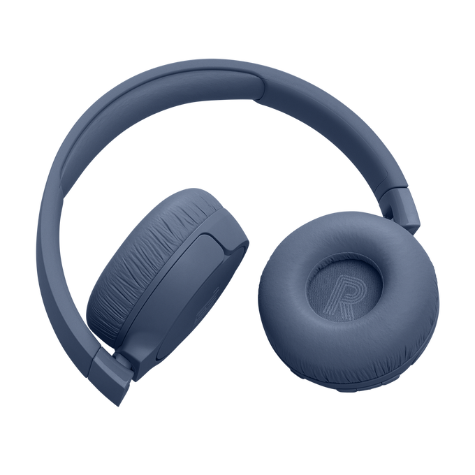 JBL on-ear bezvadu austiņas ar trokšņu  slāpēšanu, zilas JBLT670NCBLU