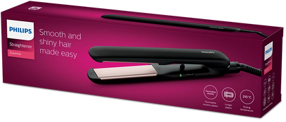 PHILIPS EssentialCare Matu taisnotājs,  melns HP8321/00