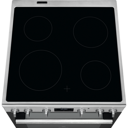 Electrolux elektriskā plīts ar elektrisko cepeškrāsni, nerūsējoša tērauda LKR64021AX