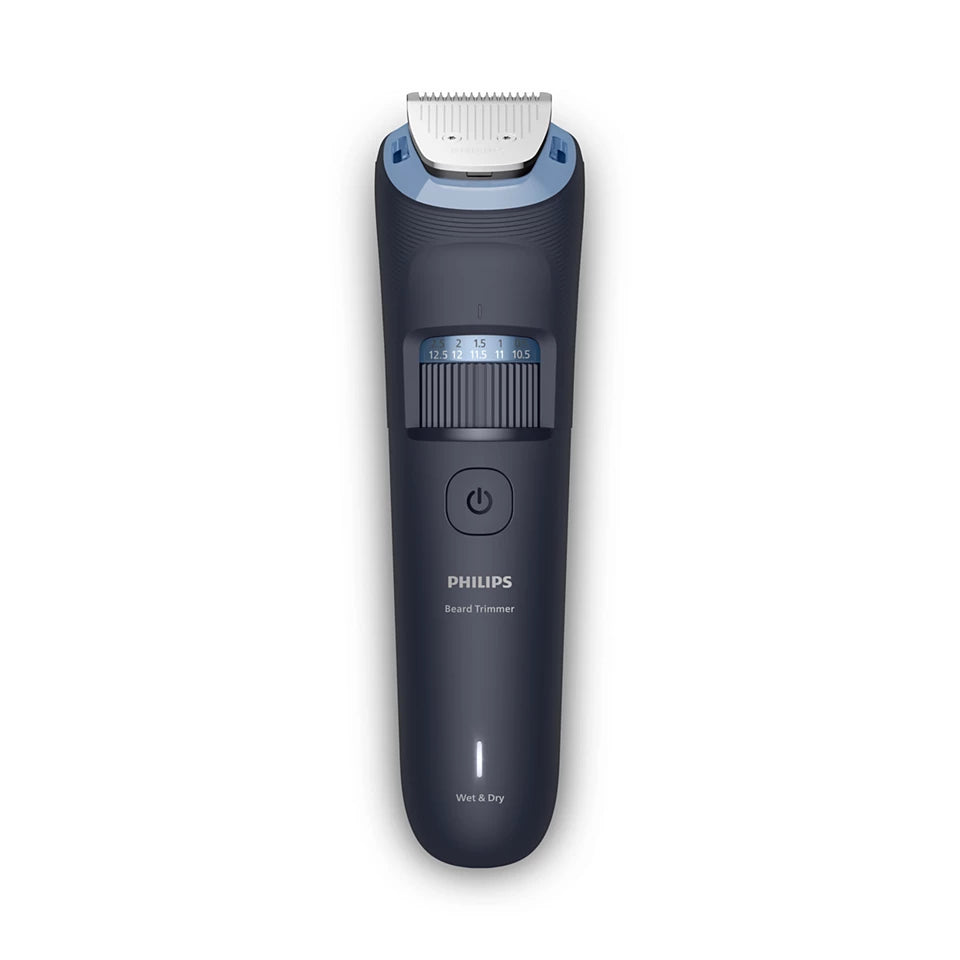 PHILIPS series 3000 bārdas trimmeris, tumši zils BT3665/15