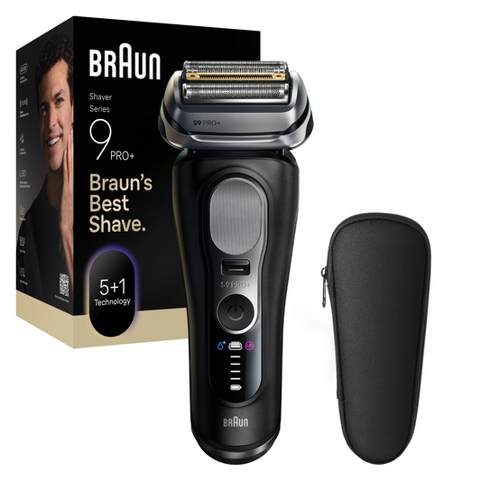 BRAUN bārdas skuveklis 9 Pro+, melns 9600s