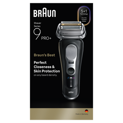 BRAUN bārdas skuveklis 9 Pro+, melns 9600s