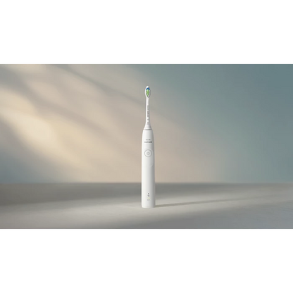 PHILIPS 5300 Sonic elektriskās zobu birstes, 2 gab., balta un melna HX7109/01