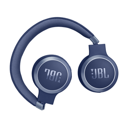 JBL LIVE bezvadu austiņas ar mikrofonu un trokšņu  slāpēšanu, zilas JBLLIVE670NCBLU