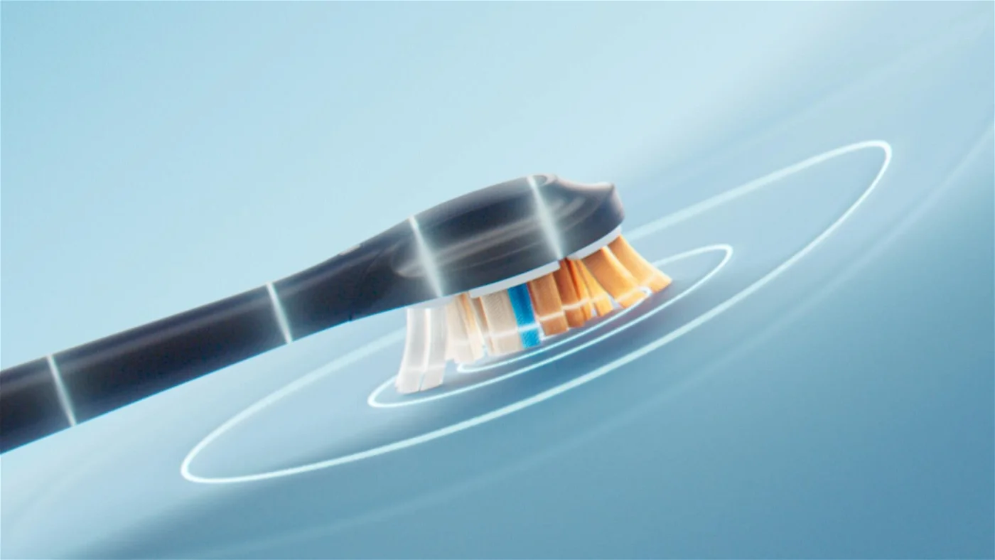 PHILIPS Sonicare zobu birste DiamondClean 9000 ar īpašu lietotni, melna HX9911/17