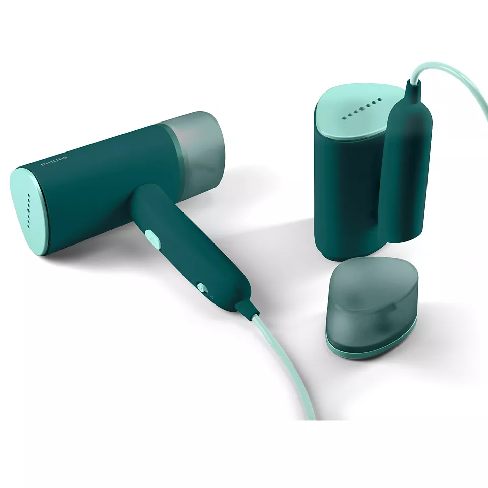 PHILIPS rokas tvaika gludināšanas ierīce, 1000W, zilganzaļš STH3020/70