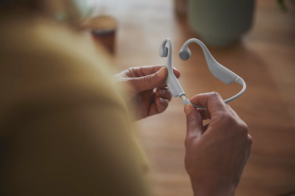 PHILIPS austiņas ar Bluetooth ar stīpu bērniem, baltas TAK4607GY/00