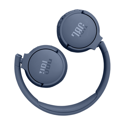 JBL on-ear bezvadu austiņas ar trokšņu  slāpēšanu, zilas JBLT670NCBLU