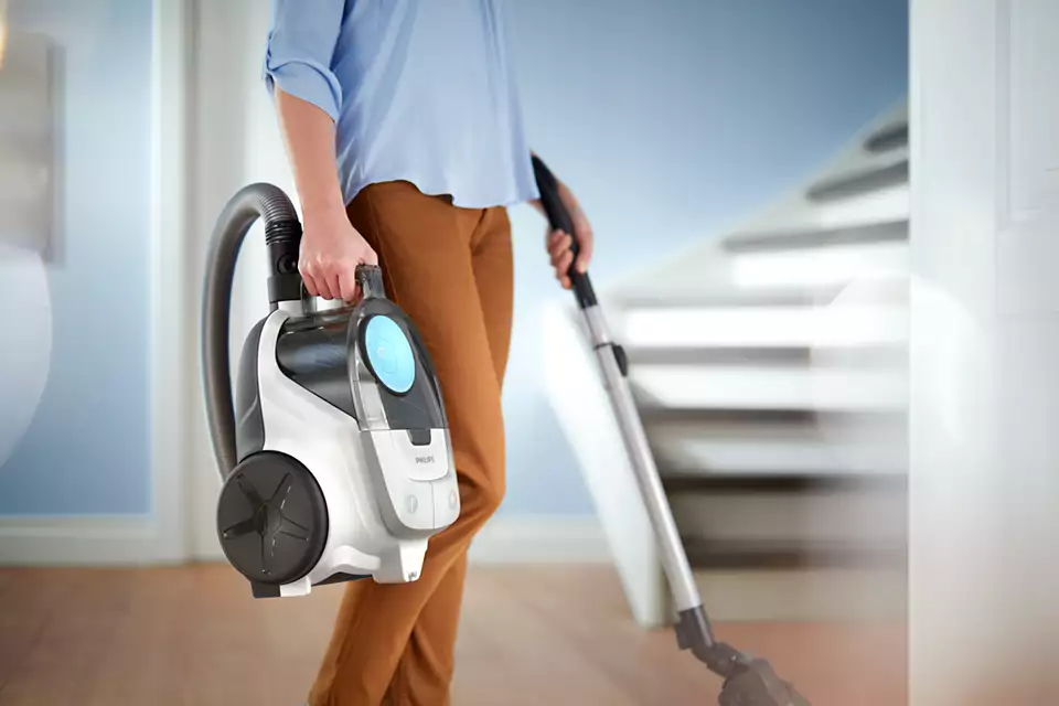 PHILIPS PowerCyclone bezmaisa putekļsūcējs, 850 W (balts) XB2122/09