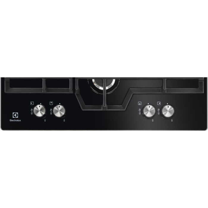 Electrolux stikla gāzes plīts virsma, iebūv., 60cm KGG6456K