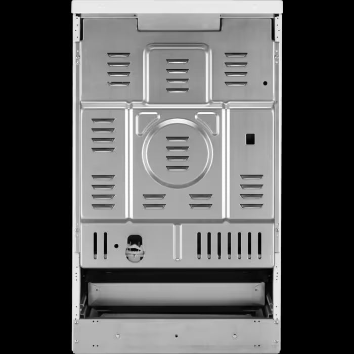 Electrolux 300.sērijas elektriskā plīts ar elektrisko cepeškrāsni, balta, 50cm LKR500066W