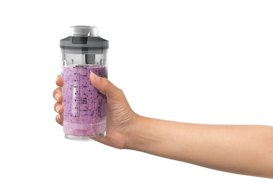 Ninja Blast Max pārnēsājams bezvadu kokteiļu blenderis, 0.5l, pelēks BC251EUGY