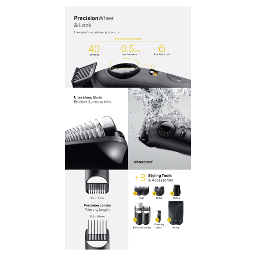 BRAUN bārdas trimmeris 5.sērijas BT 5560