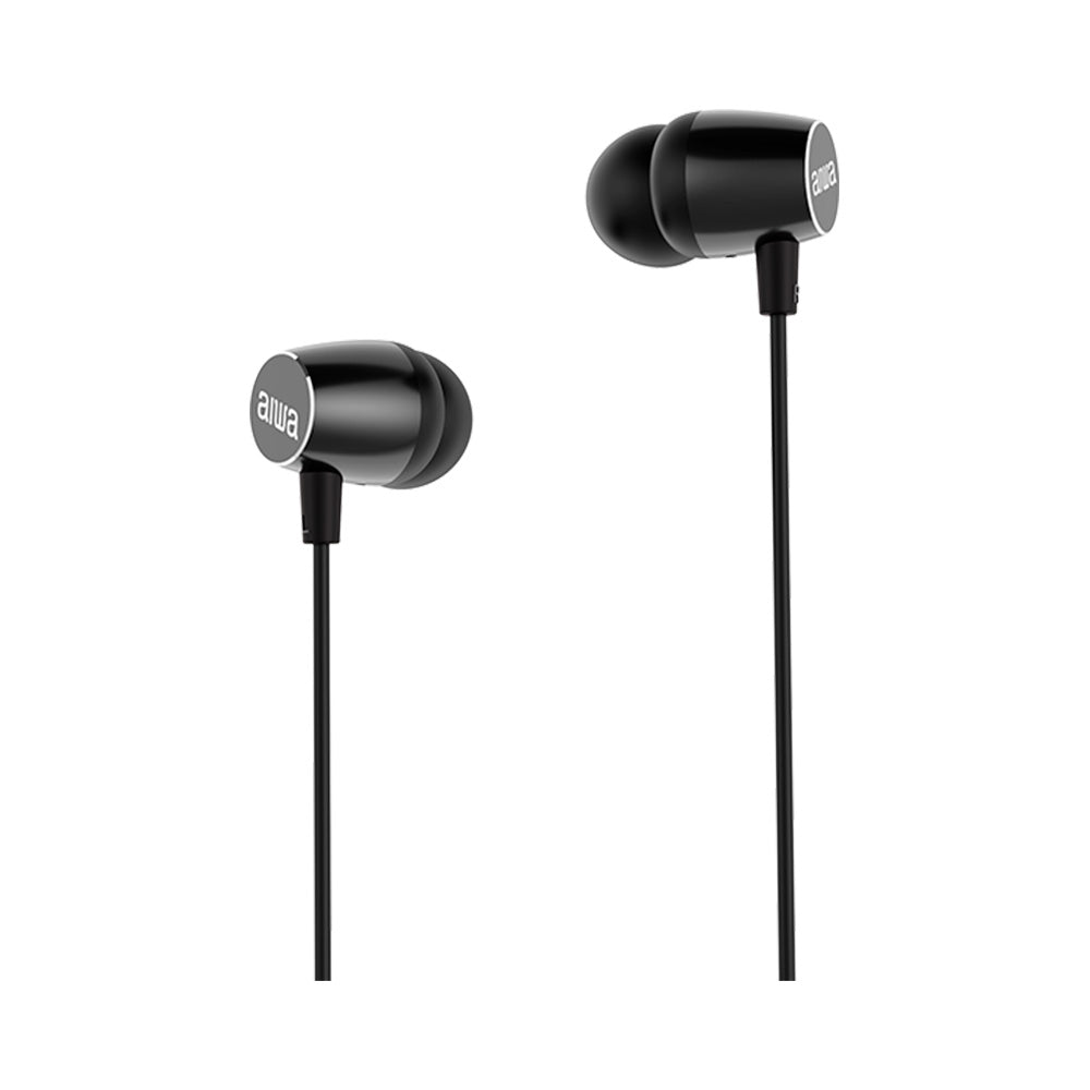 AIWA In-Ear austiņas, melnas ESTM-30BK