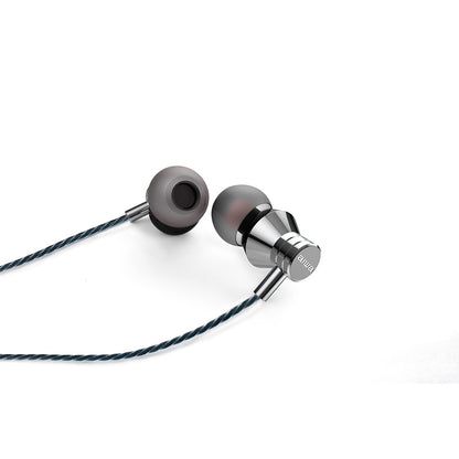 AIWA In-Ear stereo austiņas ar mikrofonu, sudraba (USB) ESTM-50USB-C/SL