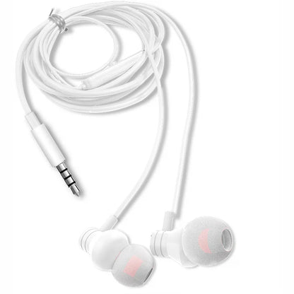 AIWA In-Ear stereo austiņas ar mikrofonu, baltas ESTM-50WT