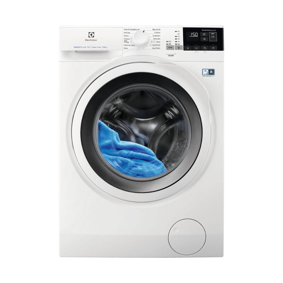 Veļas mazgājamā mašīna ar žāvētāju ELECTROLUX EW7WP447W - DomoTehnika