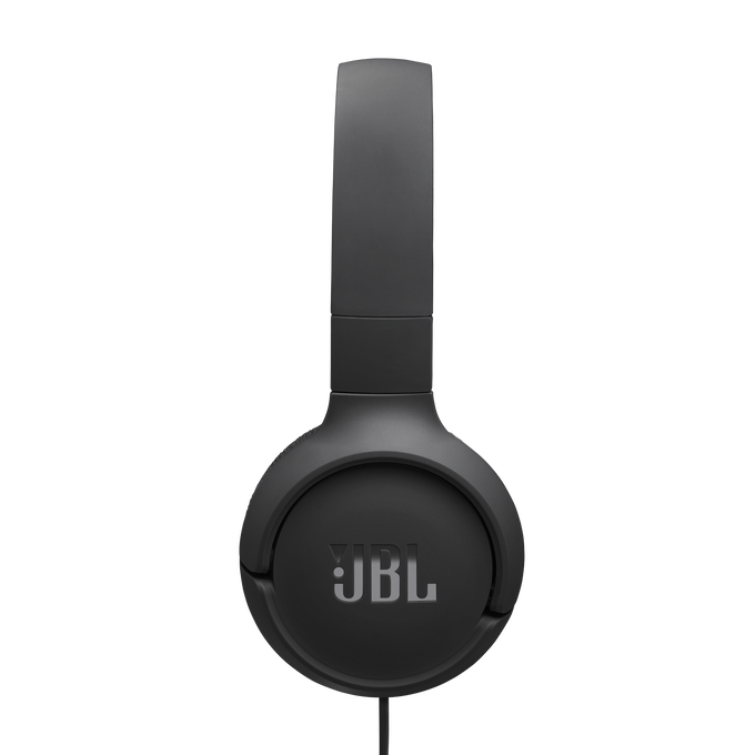 JBL Tune on-ear austiņas ar USB, melnas JBLT520CBLK