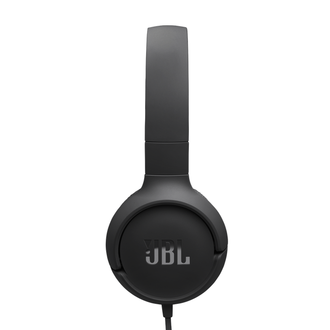 JBL Tune on-ear austiņas ar USB, melnas JBLT520CBLK