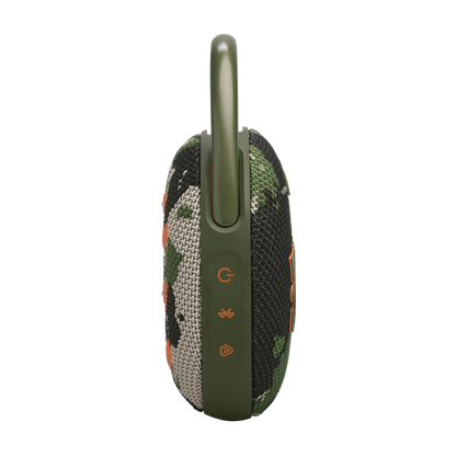 JBL ūdensizturīga portatīvā skanda ar karabīni, kamuflāža JBLCLIP5SQUAD